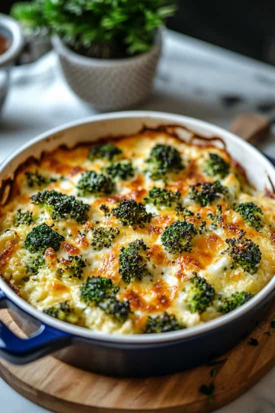 easy broccoli cheese casserole recipe