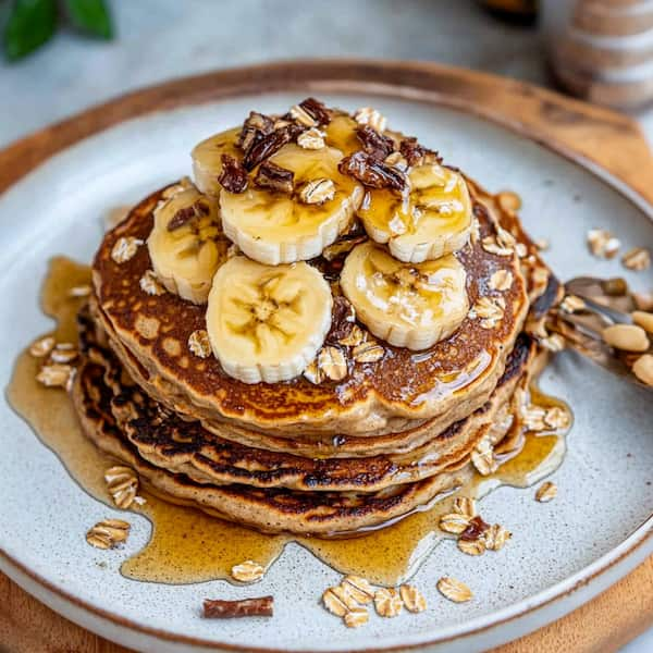 easy oatmeal pancakes