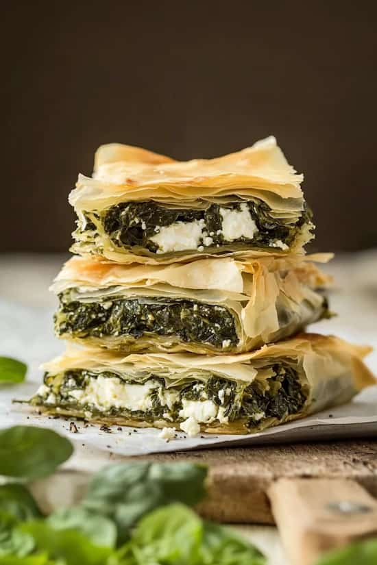 easy spanakopita recipe healthy