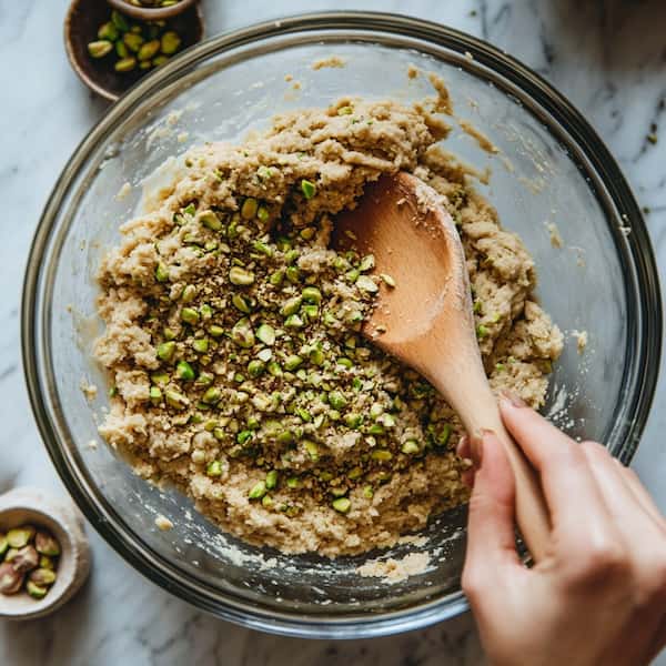 homemade pistachio cookies