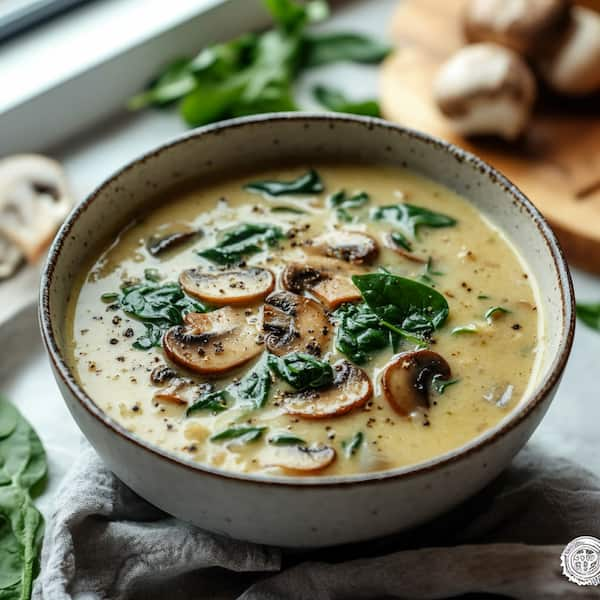 spinach soup recipe