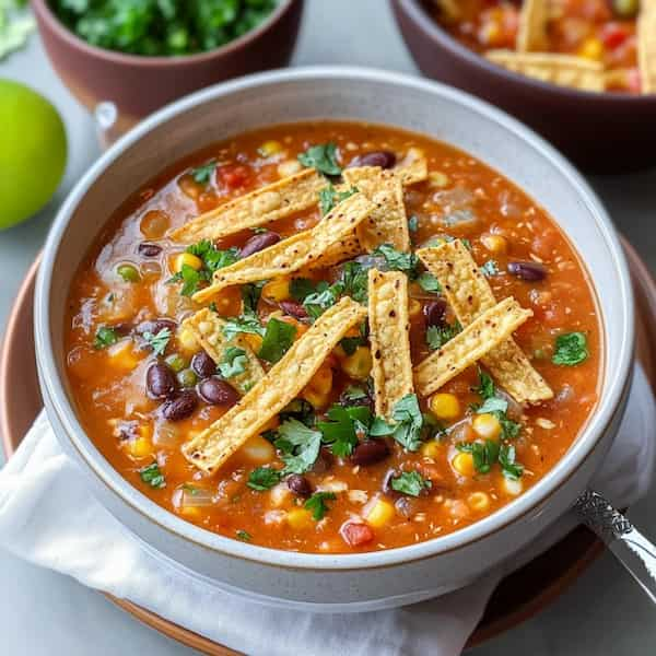 tortilla soup crockpot