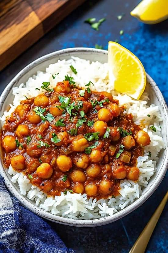 easy vegetarian chana masala recipe