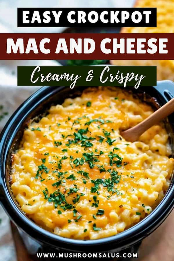 Creamy & Crispy Crockpot Mac and Cheese Recipe