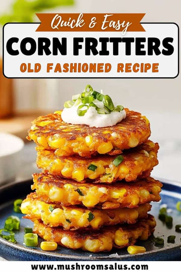 Crispy Old-Fashioned Corn Fritters Recipe