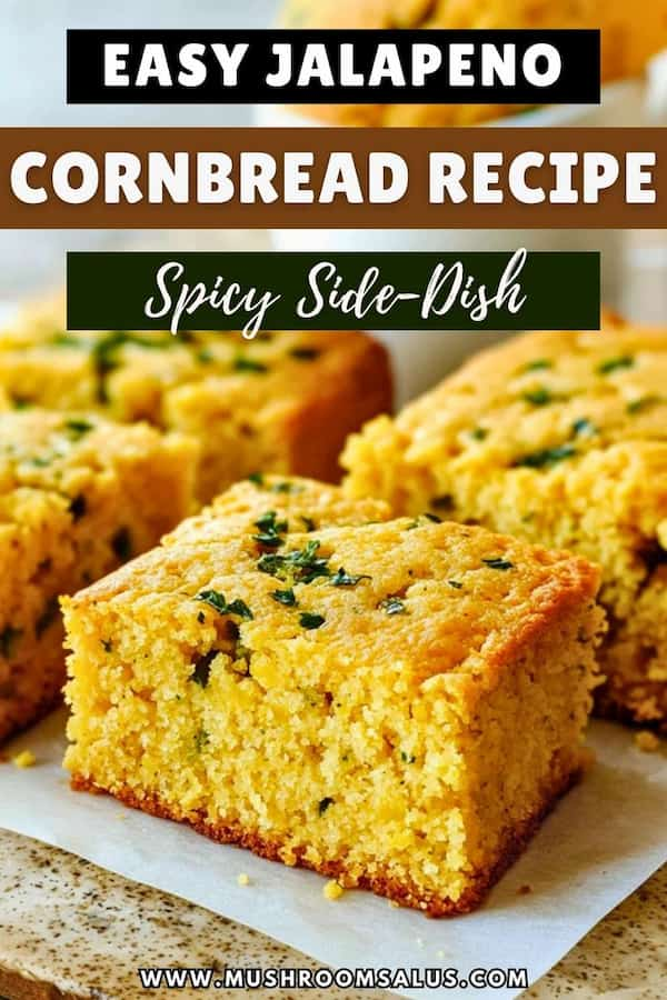 Easy Cornbread with Jalapeños and Cheese