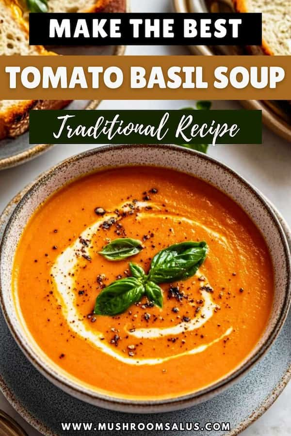 Homemade Tomato Basil Soup for Cozy Evenings