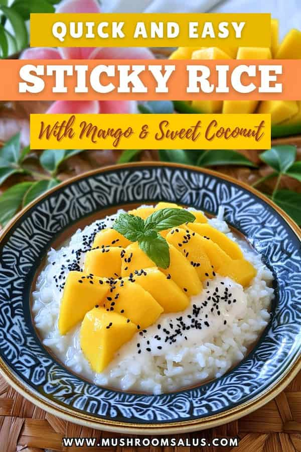 Sticky Rice with Mango_ A Healthy Vegan Dessert