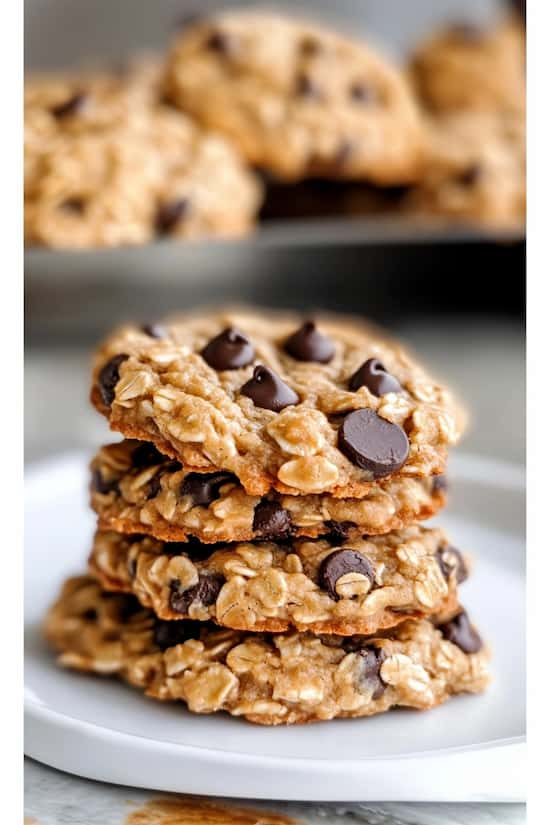 banana oatmeal cookies