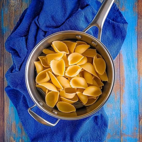 cooked pasta