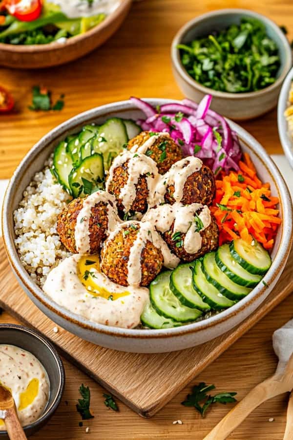 falafel bowl recipe
