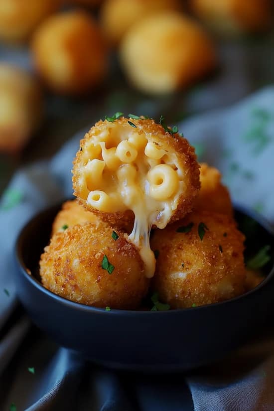 mac and cheese bites