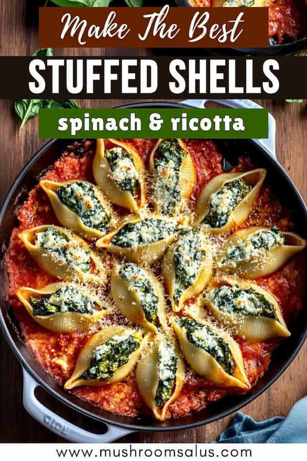 make the best stuffed shells with spinach and ricotta