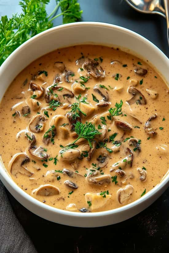 mushroom gravy recipe