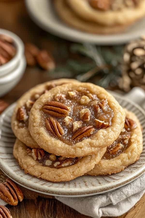 easy pecan pie cookies recipe