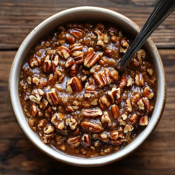 pecan pie cookies sauce
