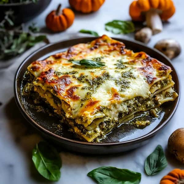 pesto lasagna