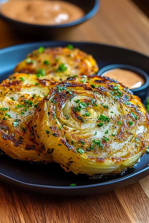 roasted cabbage steaks