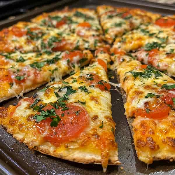 tortilla pizza