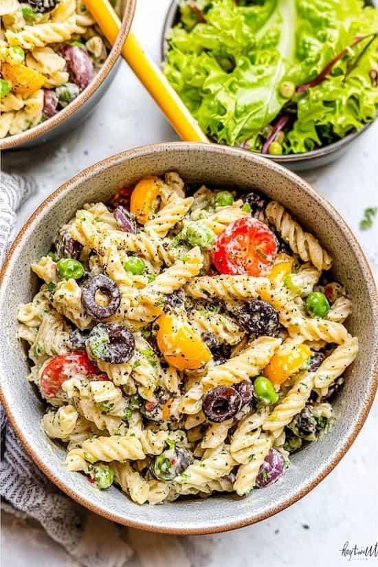 vegan pasta salad recipe