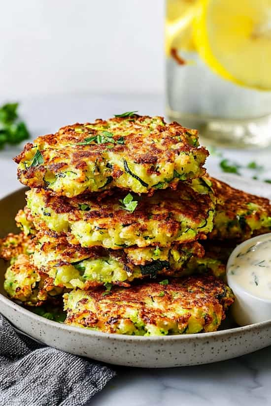 zucchini fritters recipe