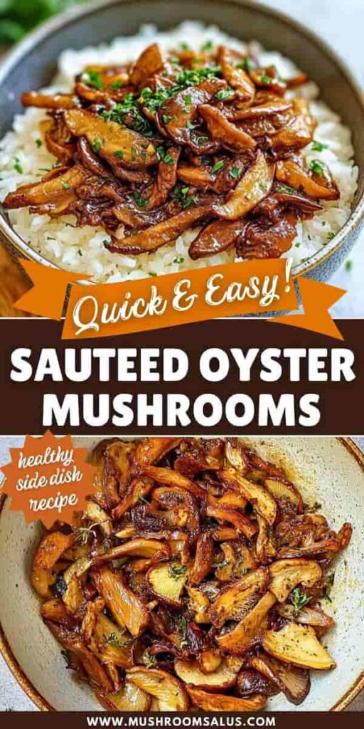 Sauteed Oyster Mushrooms in Just 15 Minutes!