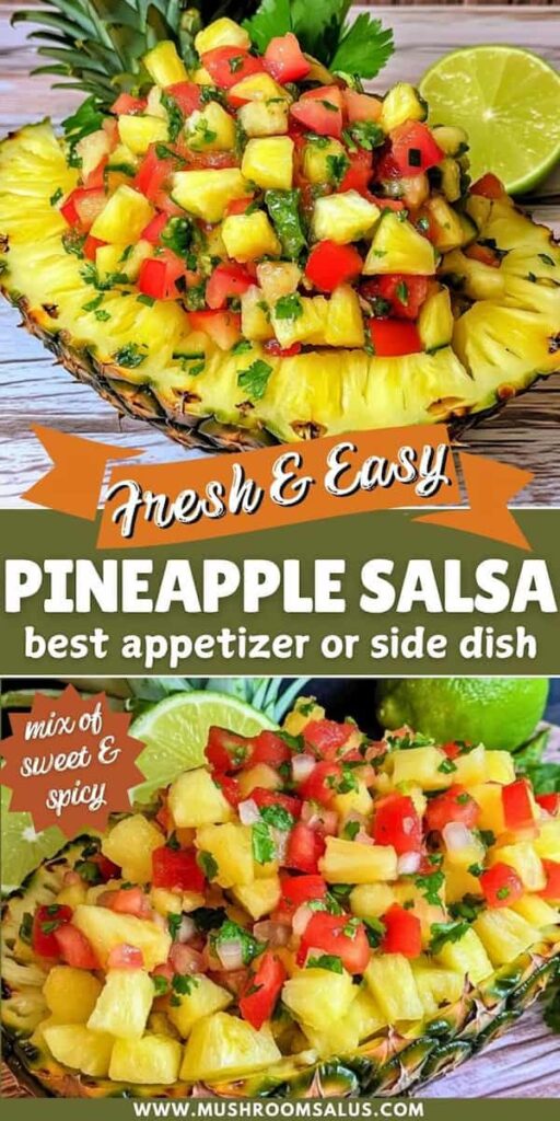 This Fresh Pineapple Salsa is the Ultimate Party Favorite!