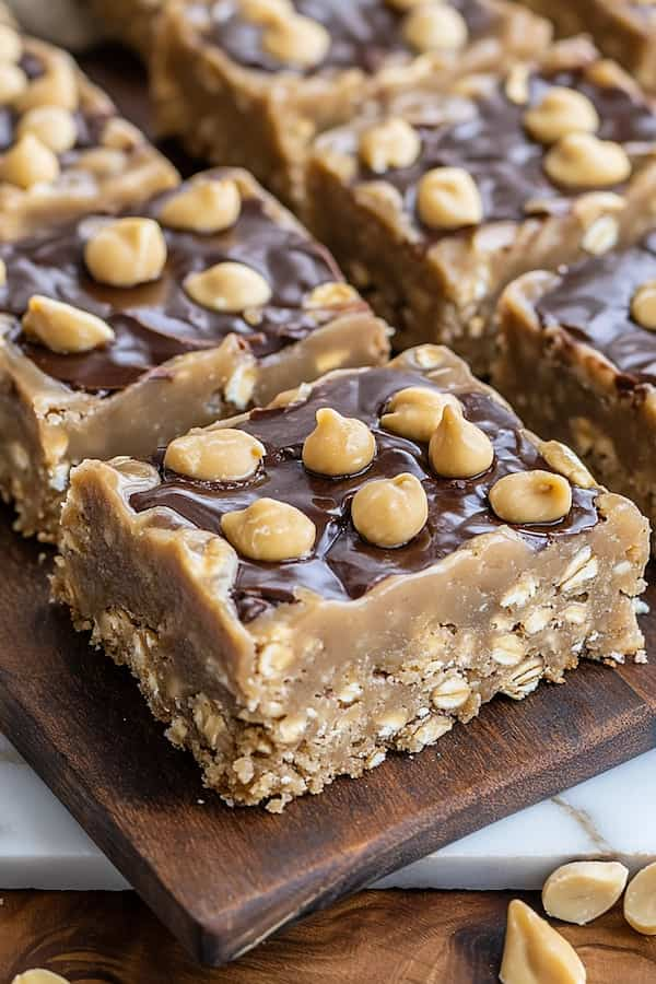 easy banana peanut butter oatmeal bars