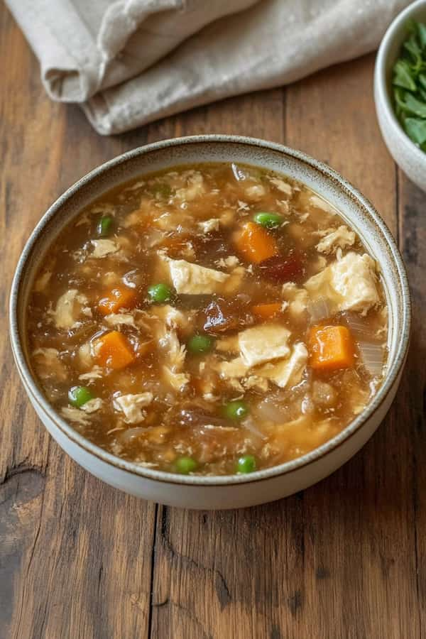 classic hot and sour soup