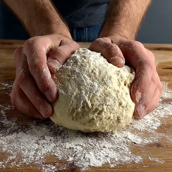 dinner rolls dough rolling