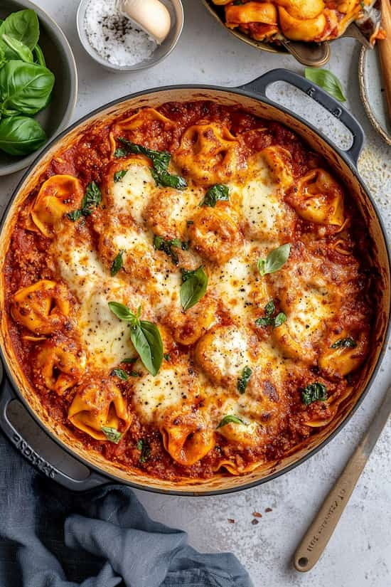 easy baked tortellini