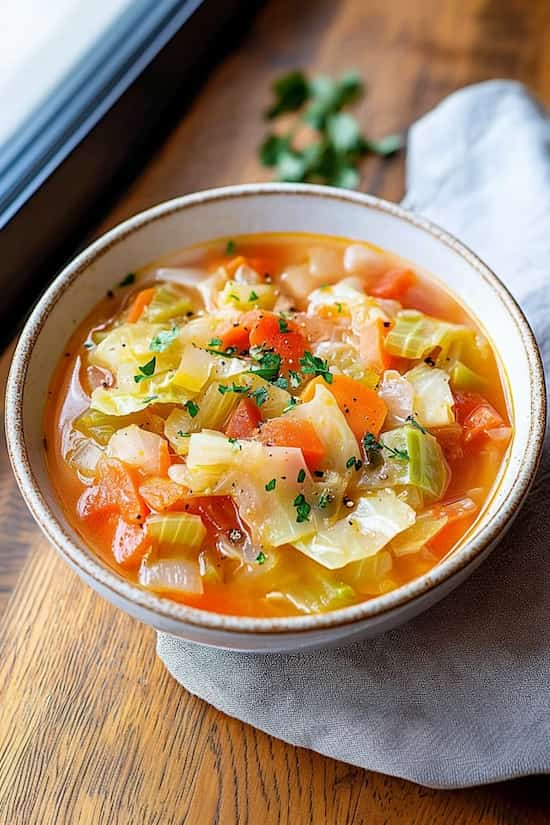 fat burning cabbage diet soup