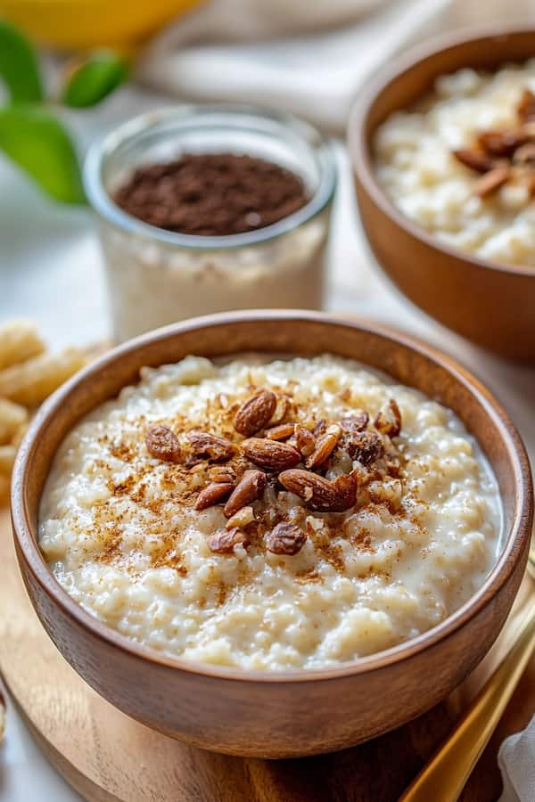 healthy rice pudding vegan