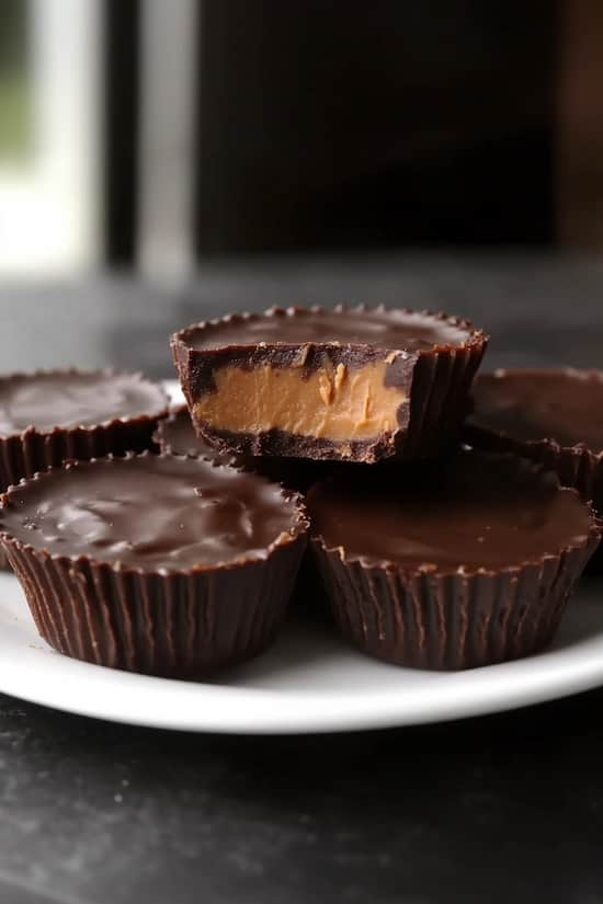 homemade peanut butter cups