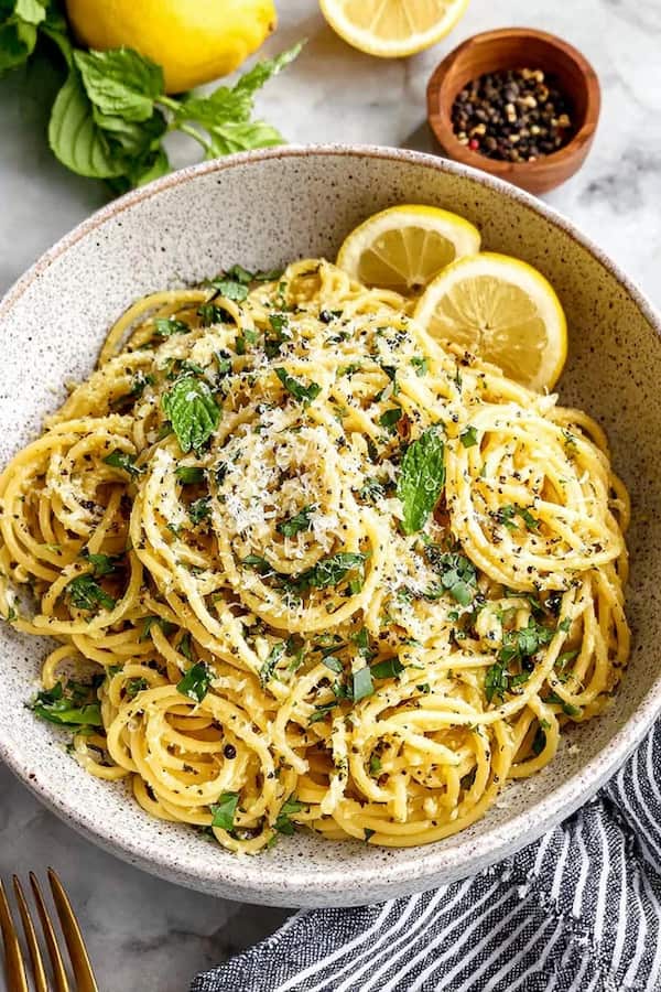 italian lemon pasta