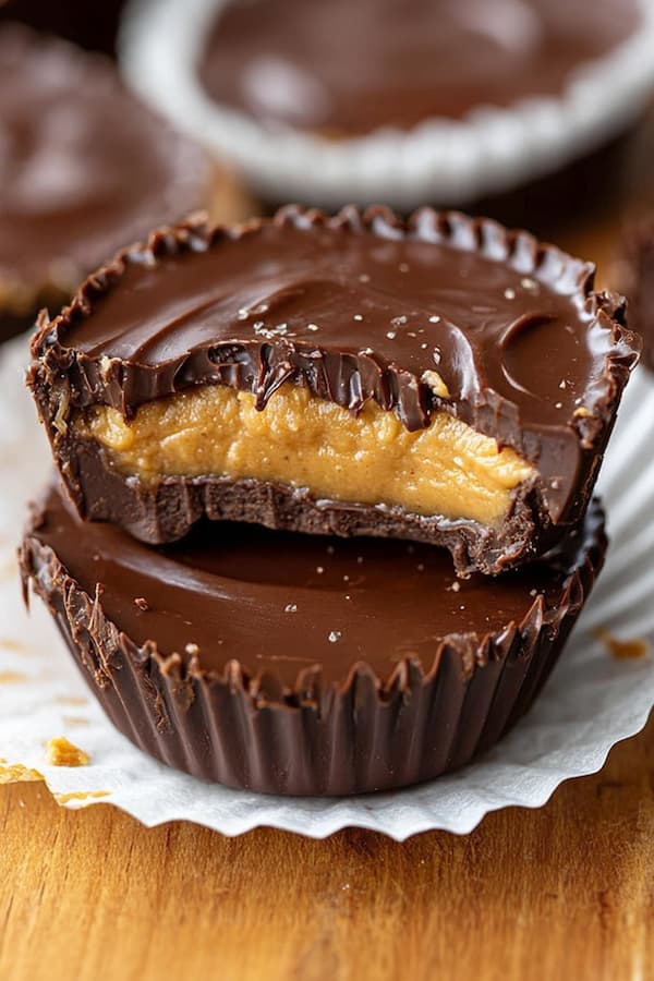 peanut butter cups served