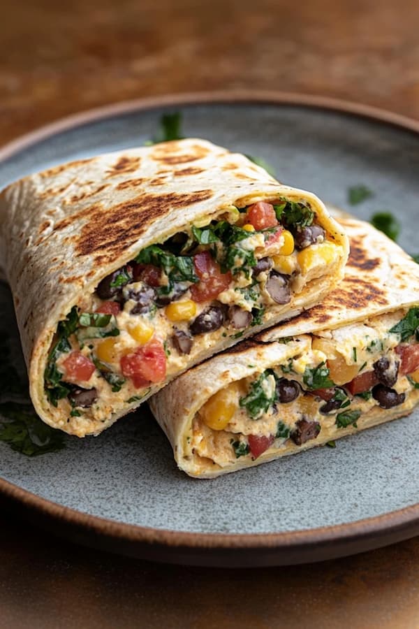 southwest breakfast burrito