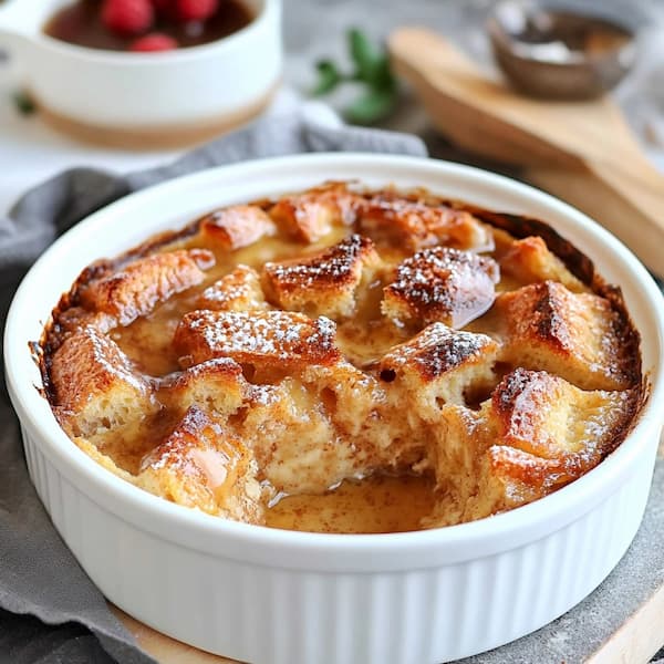 baked bread pudding