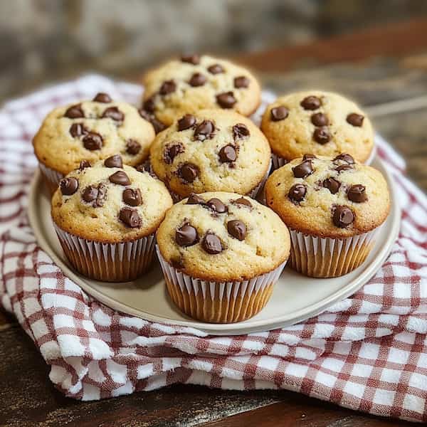 banana bread muffins done