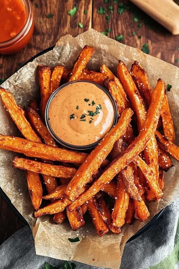 air fryer sweet potato fries