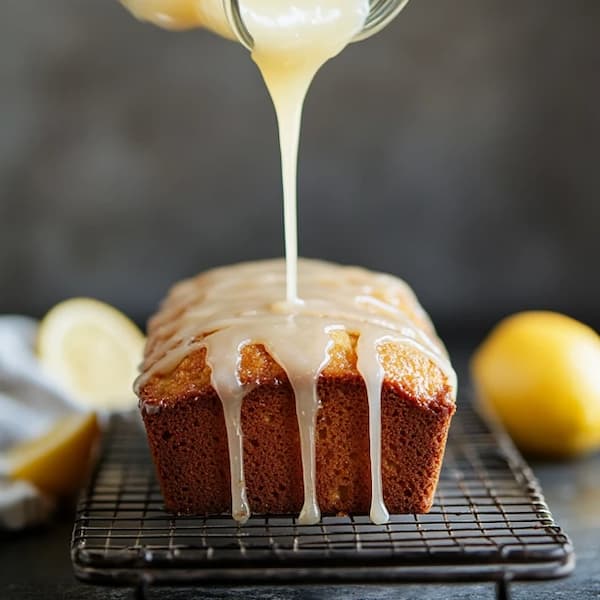 lemon pound cake done