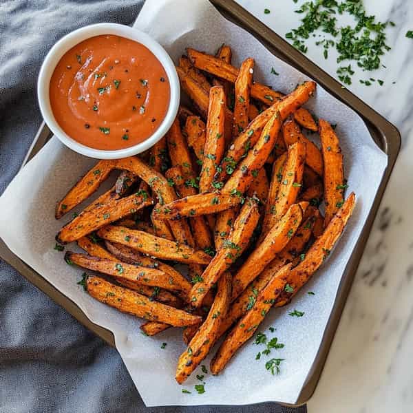 sweet potato fries done