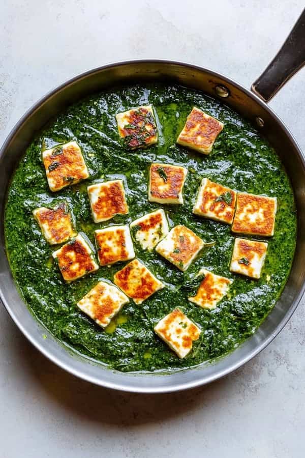 authentic palak paneer recipe