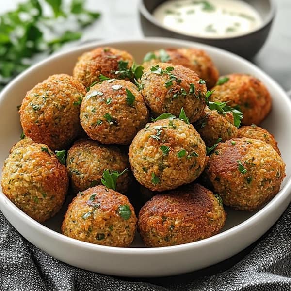 falafel served