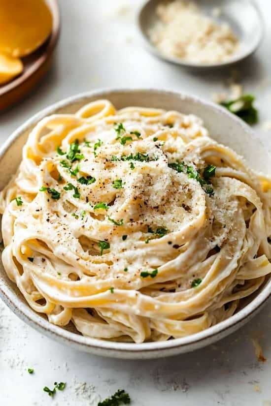 fettuccine alfredo sauce