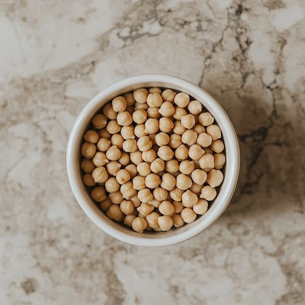 soaked chickpeas
