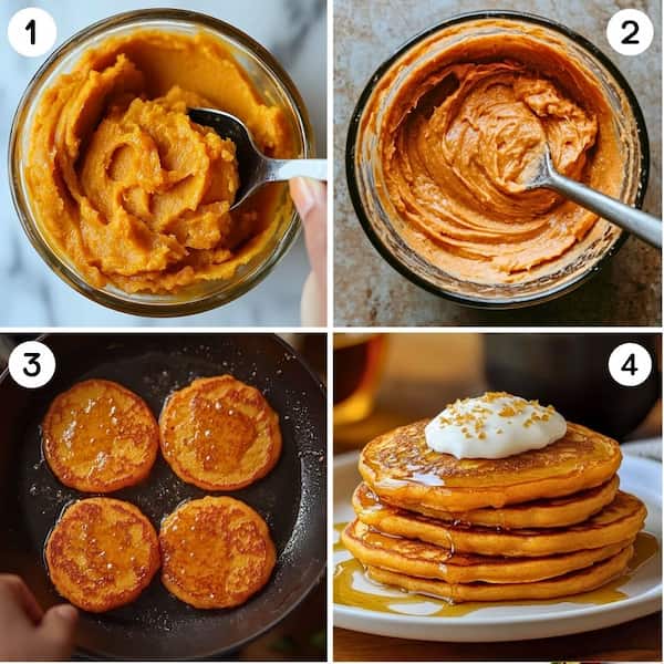 sweet potato pancakes