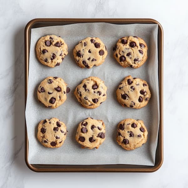 almond flour cookies before baking
