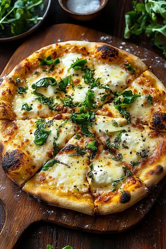 easy white pizza recipe