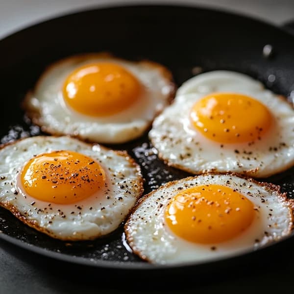 fried eggs